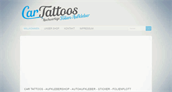 Desktop Screenshot of car-tattoos.de